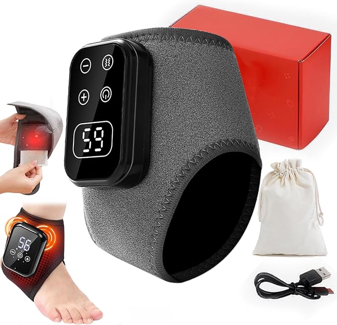 Ankle Massager with Heating Pad
